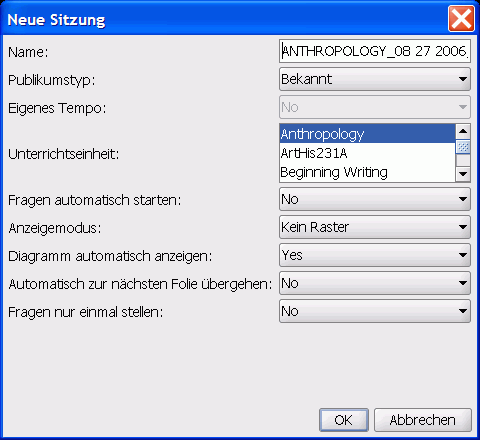 Das Dialogfeld